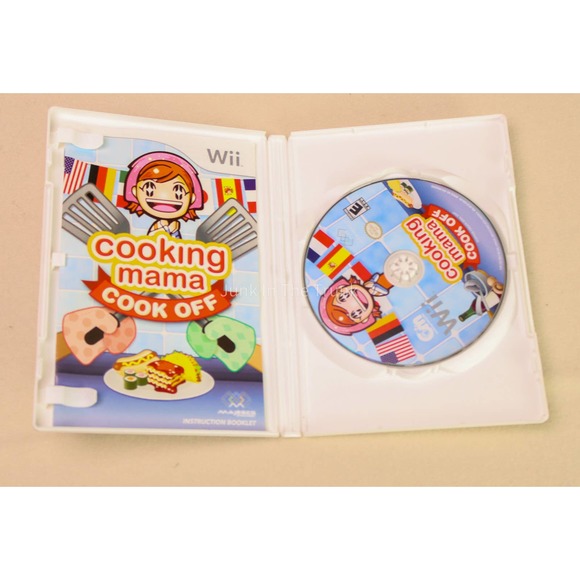 Cooking Mama: Cook Off Game Complete Tested Nintendo Wii, 2007 - Picture 2 of 4